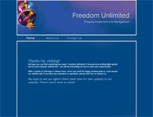 Tablet Screenshot of freedomunlimited.name